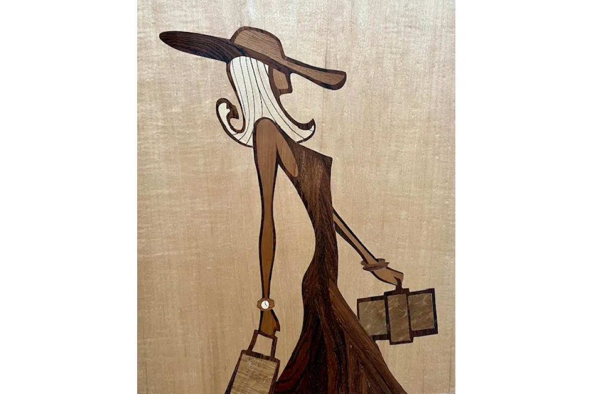 Marqueterie hoed