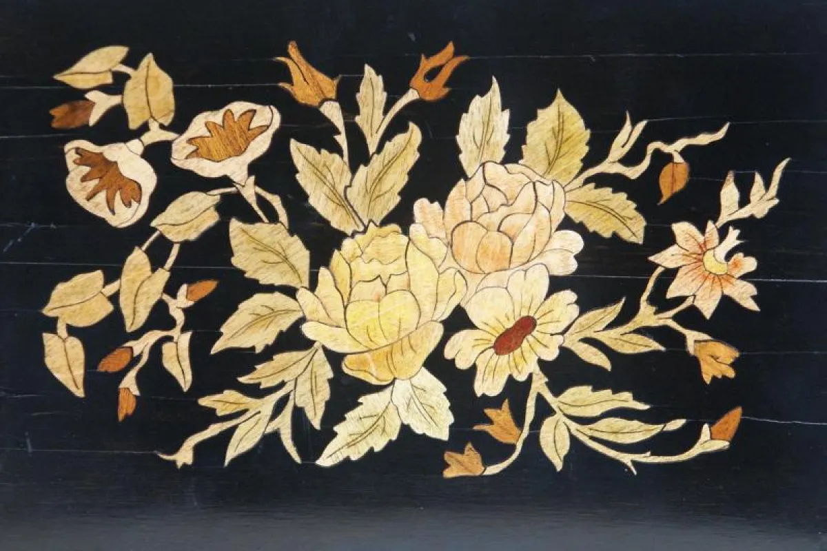 Marqueterie bloemen